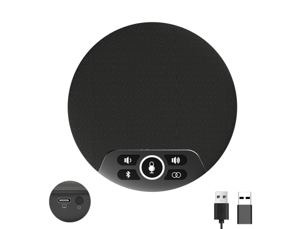 conference speaker and microphone