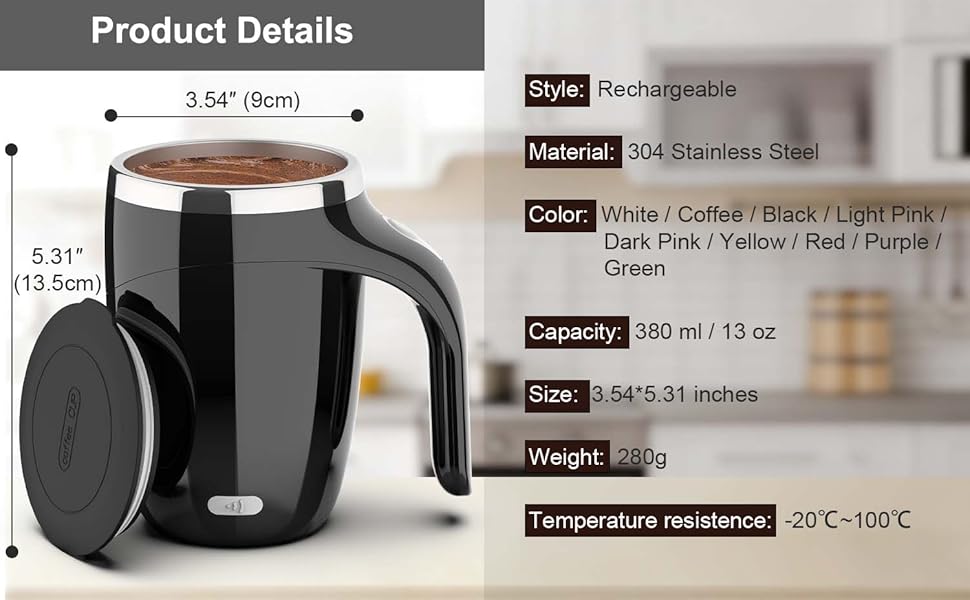 self stirring mug