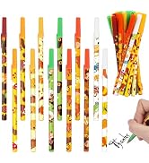 DIYASY 36 Pcs Fall Pens Bulk, Thanksgiving Ballpoint Pen for Adults Retractable Black Ink Gel Pen...