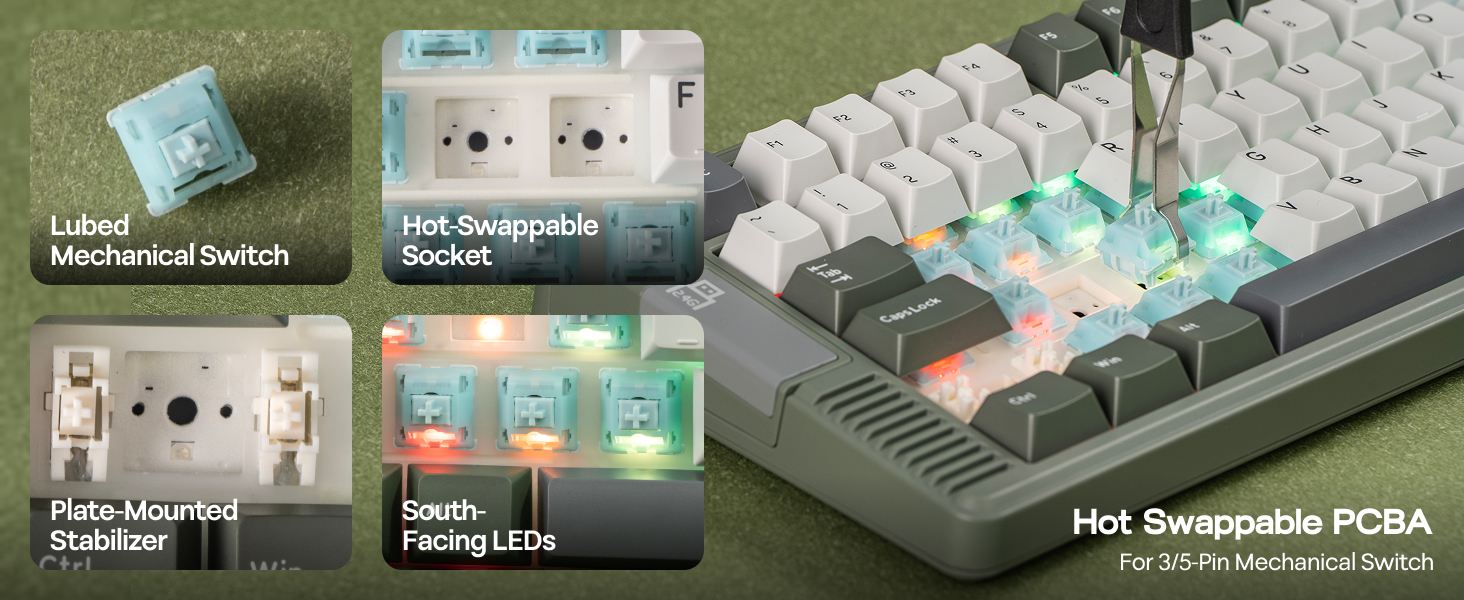 RT85 Wireless Gaming Keyboard