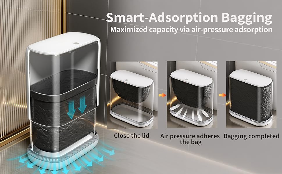 small bathroom trash can with lid