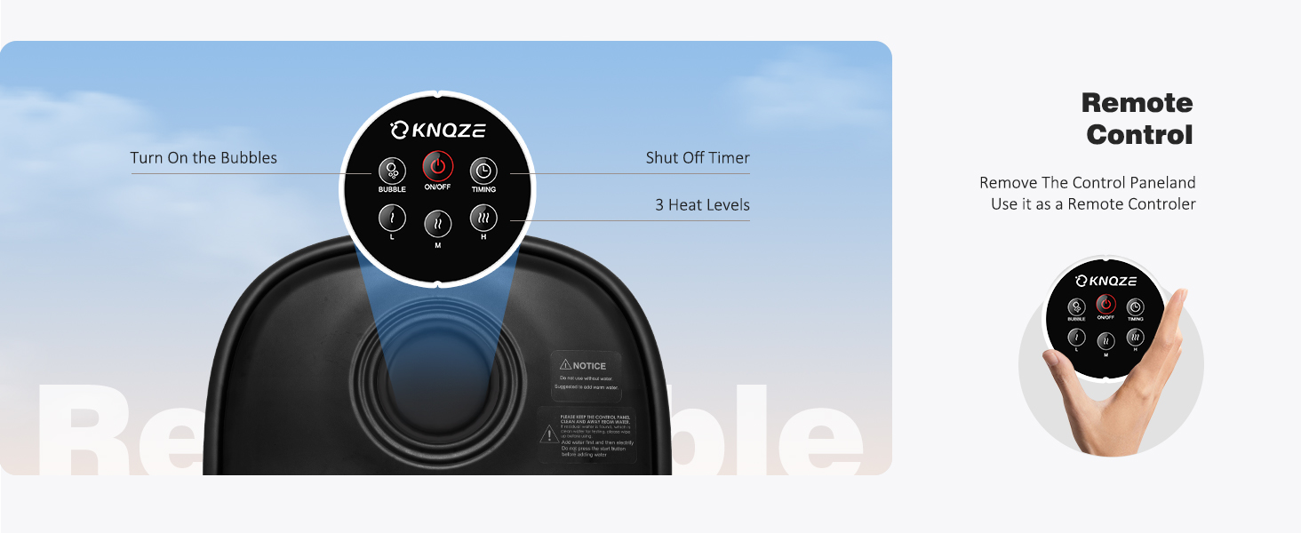 Collapsible Foot Spa