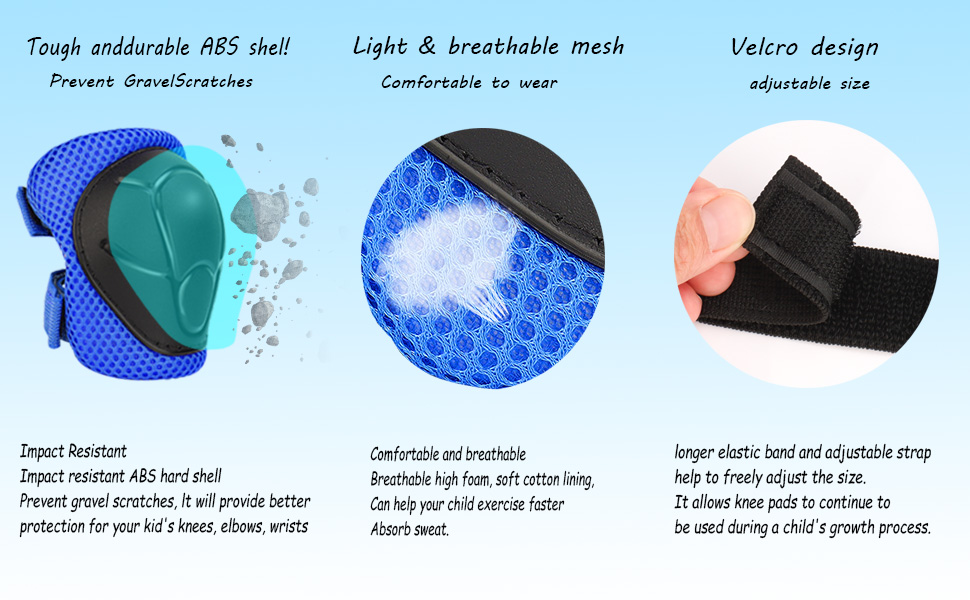 toddler knee pads and elbow pads set