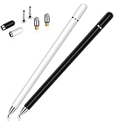 Stylus Pens for Touchscreen,2 Pack High Sensitivity &amp; Precision Magnetic Disc Stylus Pen for iPad...