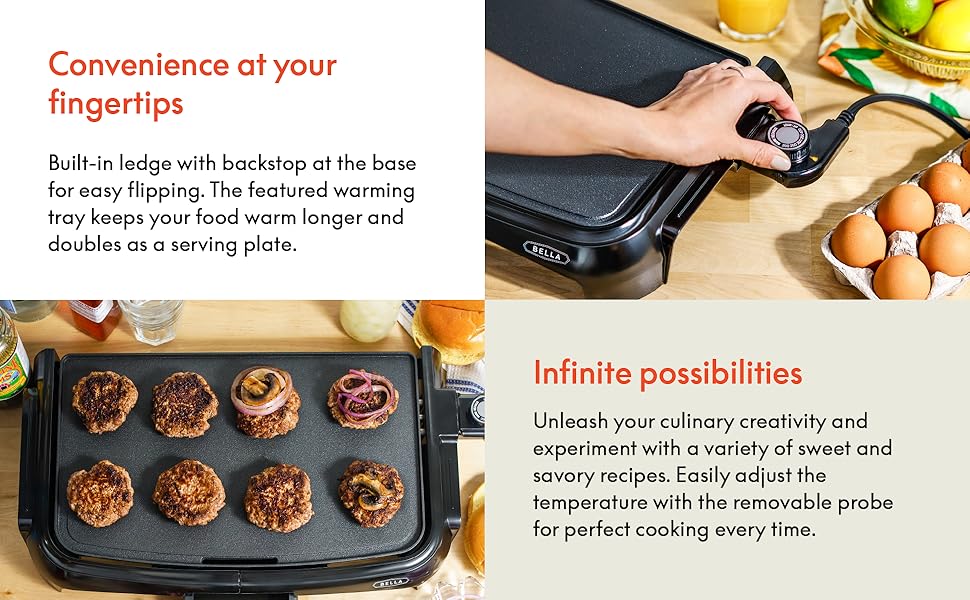 Benefit 2 Control Dial Adjustable Temperature Removable Probe Easy Transport