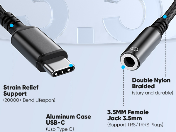 usb c to 3.5mm audio adapter
