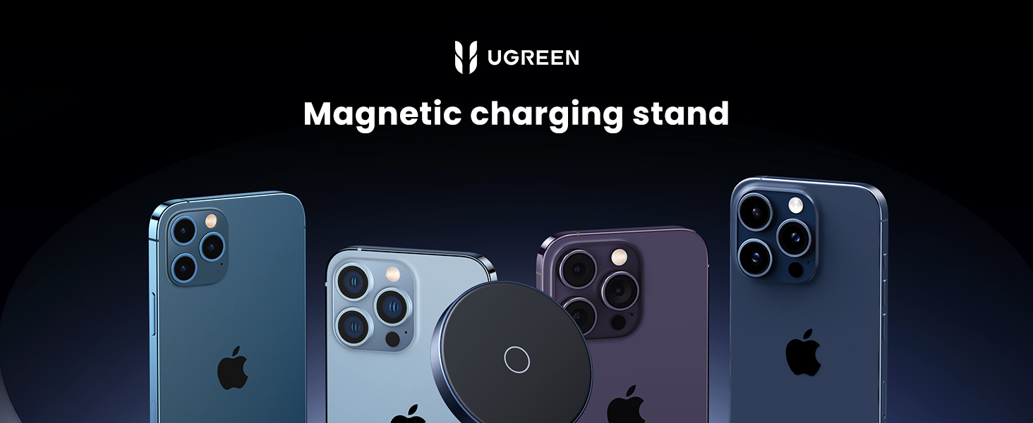 Wireless charger supporting Qi protocol with a maximum power of 15W