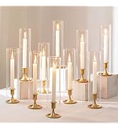 Gold Candlestick Holders