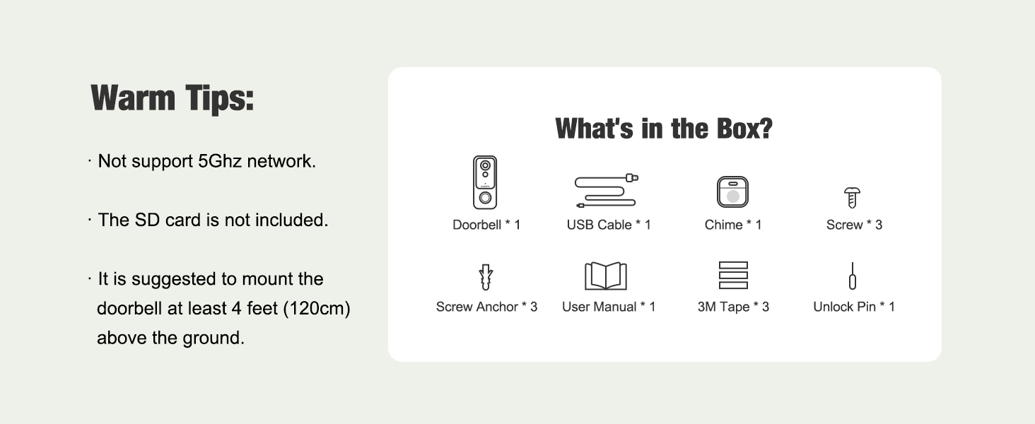 door bell cameras wireless no subscription