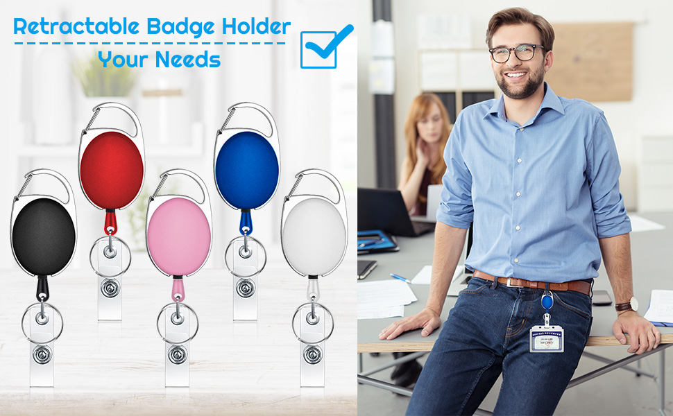 Retractable Badge Holder