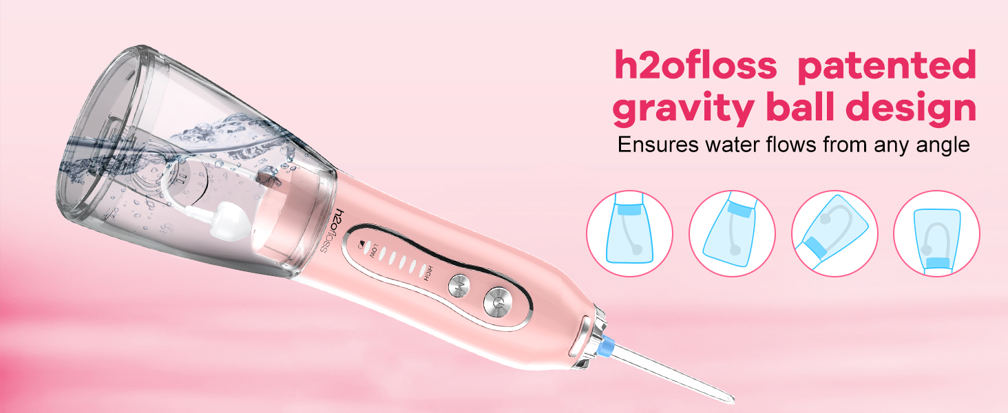 water glosser irrigador bucal alta presion