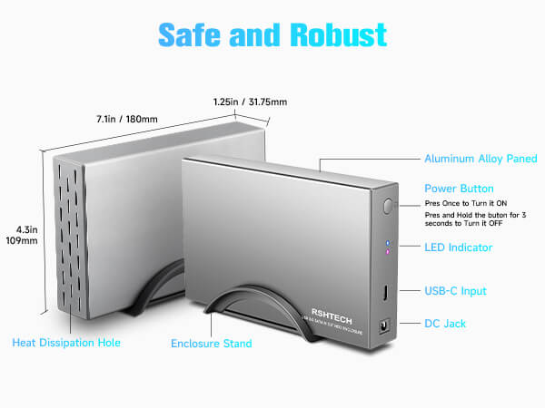 hard drive enclosure for laptop pc ps4 xbox