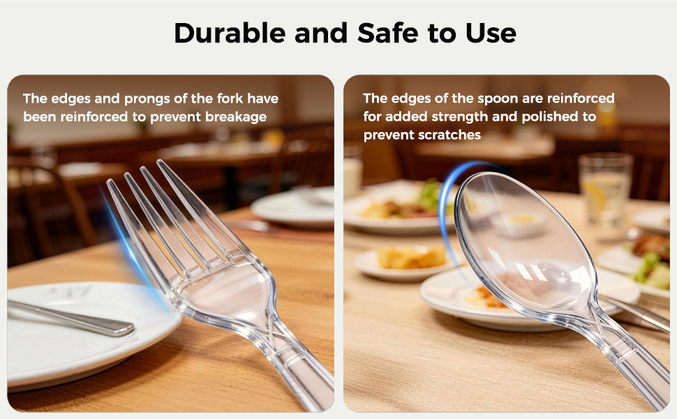 plastic spoons and forks heavy duty plastic silverware plastic silverware heavy duty