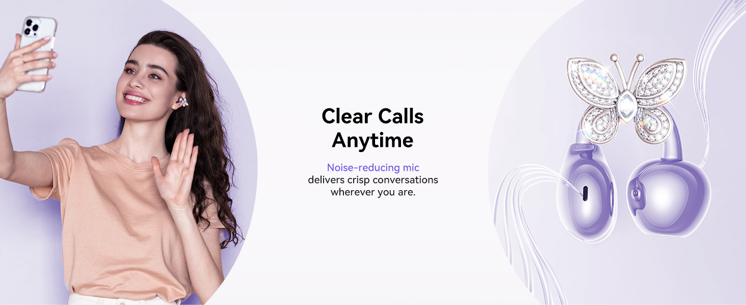 clip on ear buds wireless bluetooth earbuds