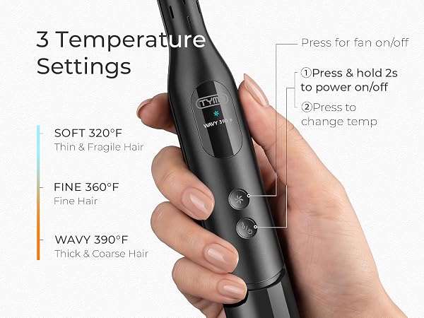 3 Temperature Settings