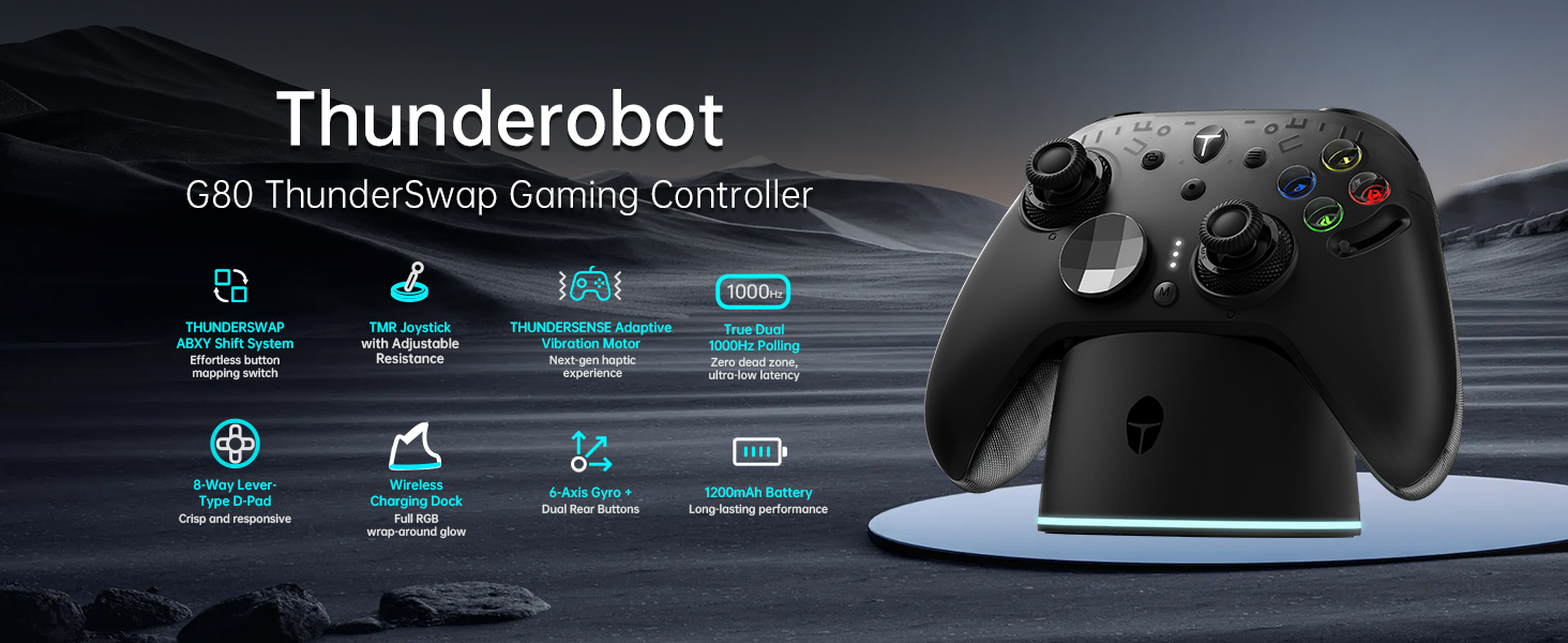 Thunderobot G80TS Wireless Controller for PC