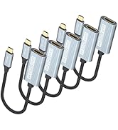DoroJepi USB C to HDMI Adapter 5-Pack (4K@60Hz), USB Type C to HDMI Adapter for Monitor Compatibl...