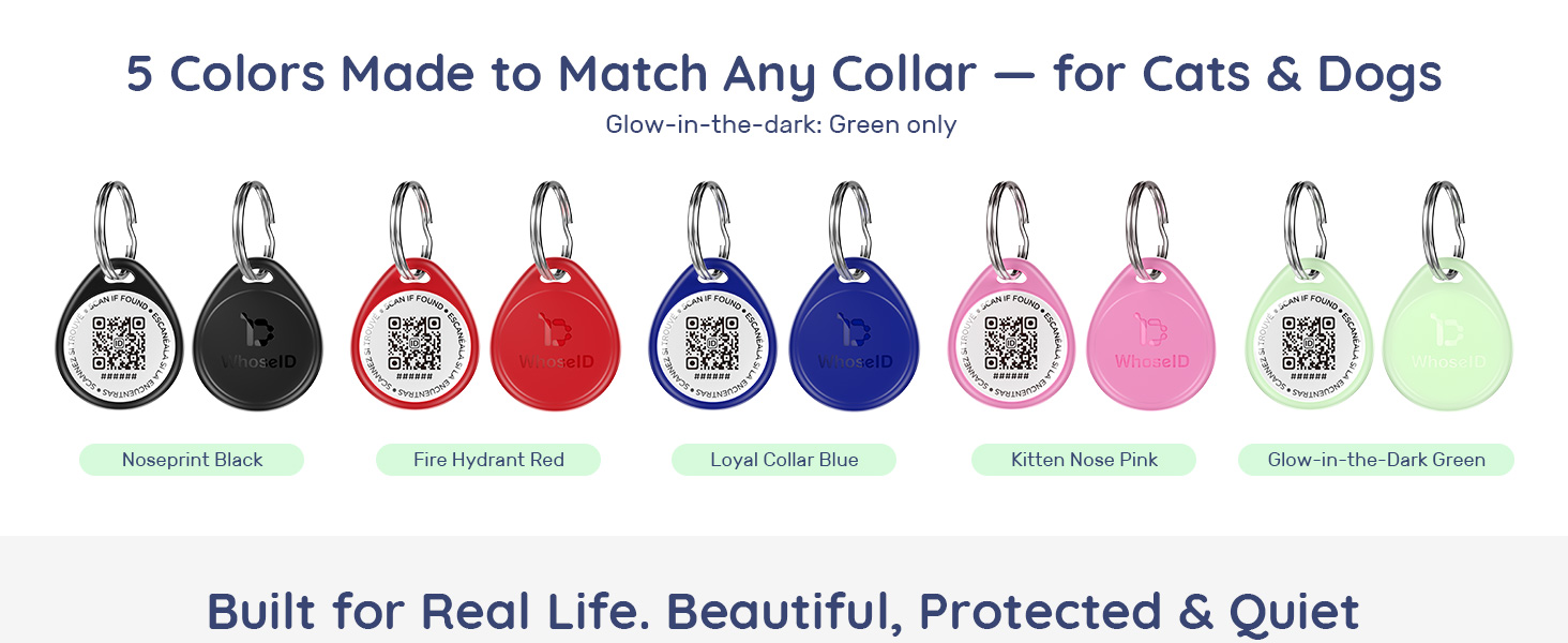 Smart ID dog tag and cat tag