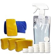 DOKIKO 4 * 100g Clay Bar for auto Detailing Clay bar kit and 10pcs Clay bar Lubricant Tablets(1pc...