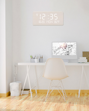 digital wall clock