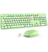 MOFii Wireless Keyboard and Mouse Combo, 2.4Ghz USB Full Size Typewriter Keyboard with Number Pad...
