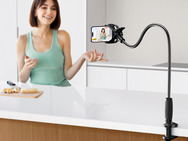 Lamicall Gooseneck Phone iphone Holder Bed mount headbroad