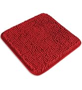 PureSwan Small Bathroom Rug 12"x12" – Washable and Absorbent Mini Bath Mat, Non Slip, Thick Soft ...