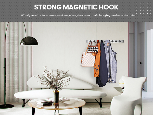 Neosmuk black magnetic hooks