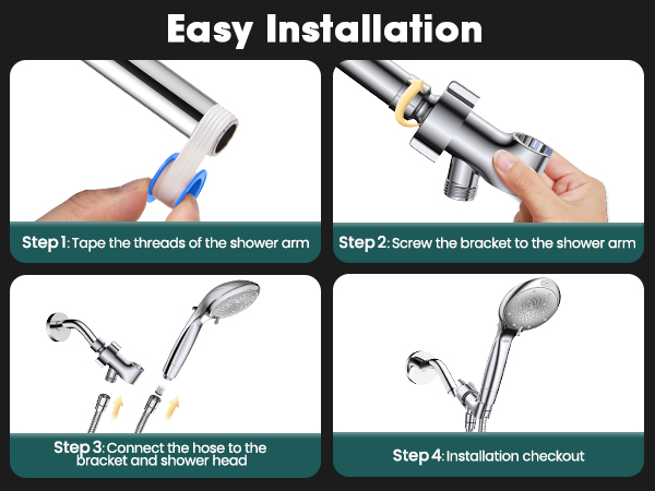 high pressure shower head