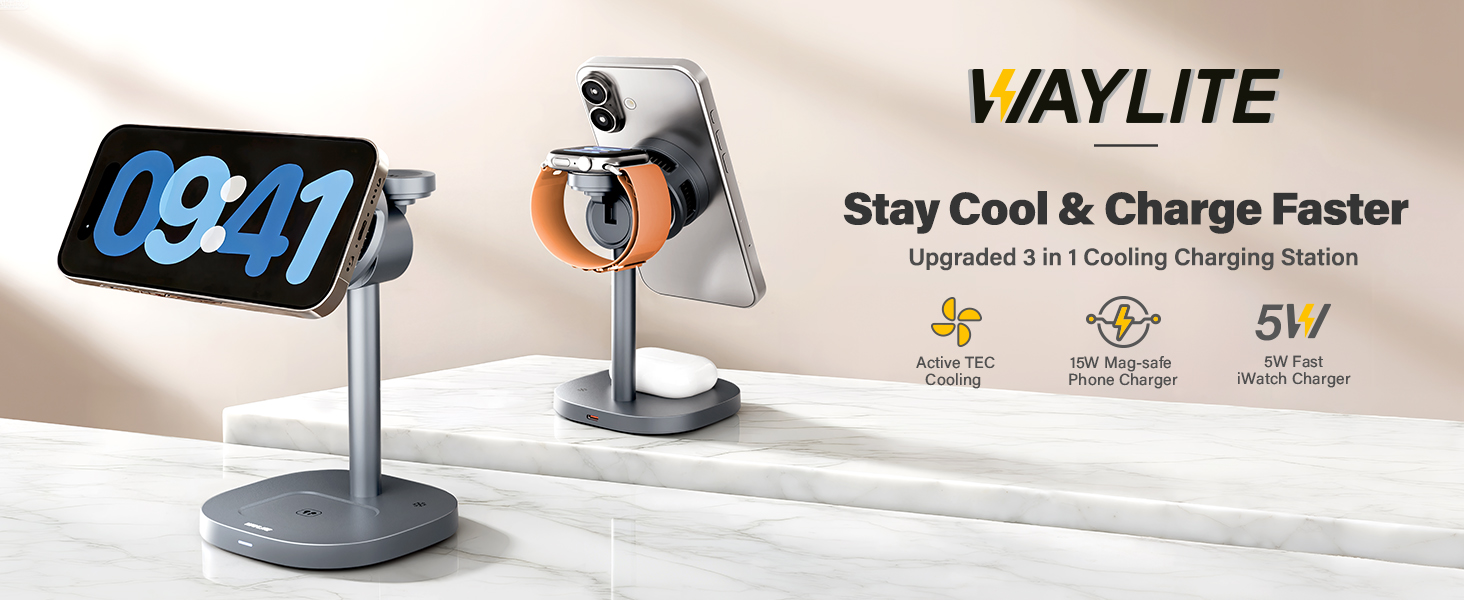 3 in 1 magnetic charger for iphone