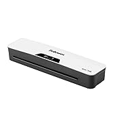 Fellowes Ayla 125 with Rapid 1 Minute Warm Up Paper Laminator Including Pouch Starter Kit (5752001)