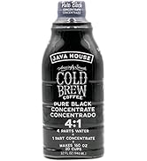 JAVA HOUSE Cold Brew Coffee, Colombian 4:1 Liquid Concentrate, 32 Ounce Bottle