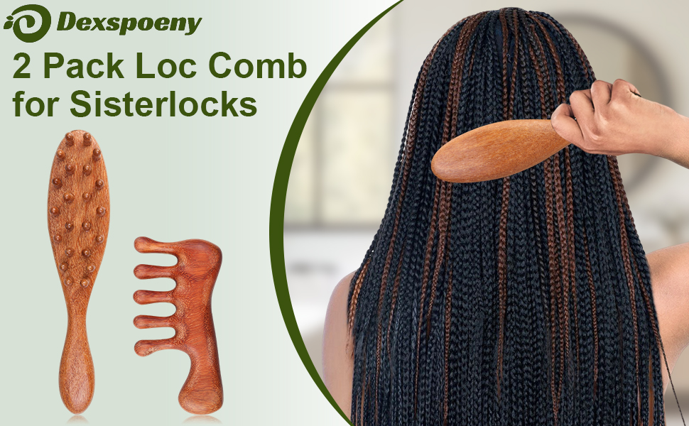 Wooden scalp massager