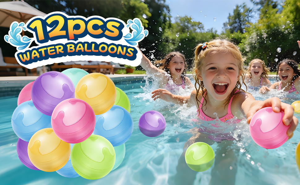 12pcs water balloons