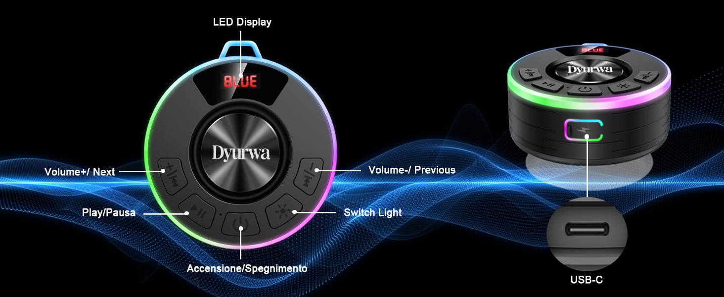 Shower Bluetooth Speaker
