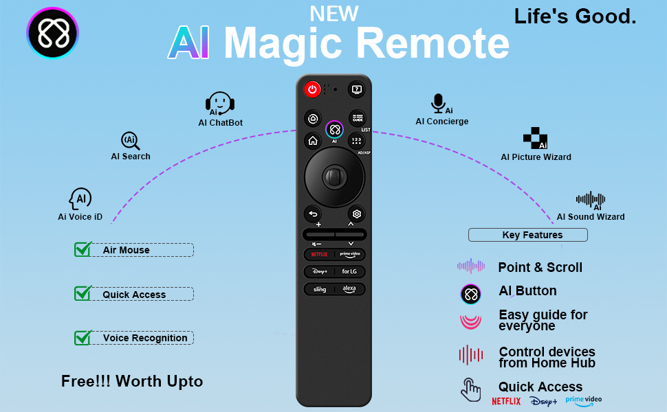 lg smart tv remote
