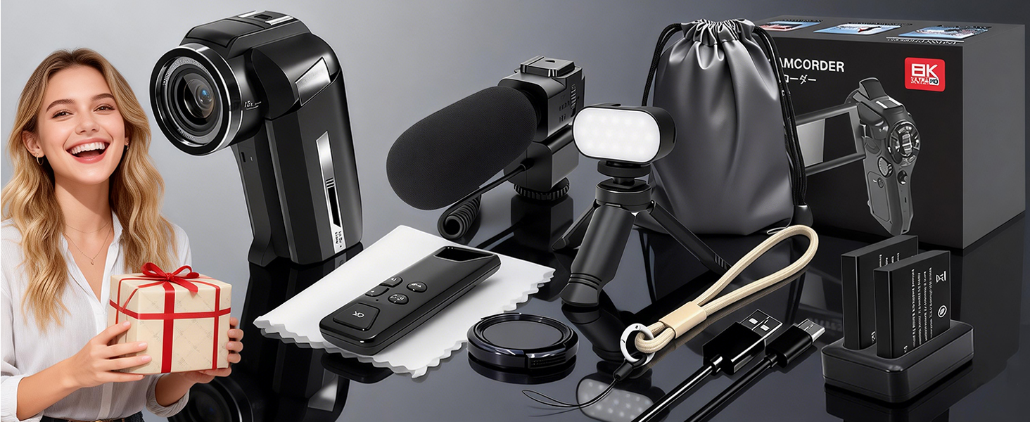 8k digital camera photography camcorder video camera all accessories