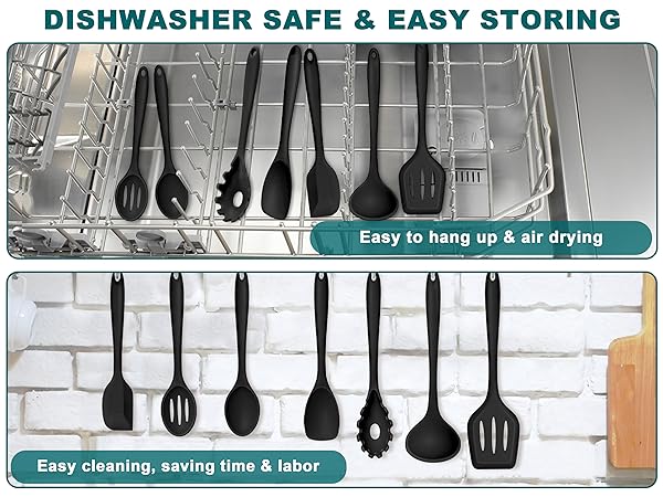 Silicone Cooking Utensil Set of 7