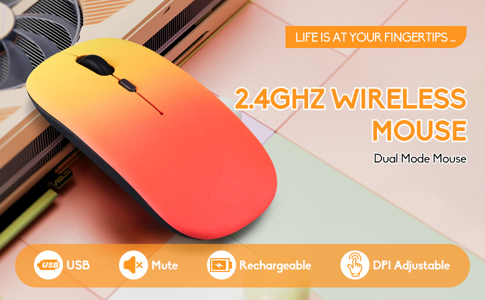 Wireless Bluetooth Mouse,