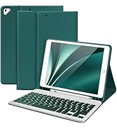 Keyboard Case for iPad 10.2" 9th Generation 2021/ 8th Gen 2020 Case for iPad 10.2 7th 2019, Wirel...