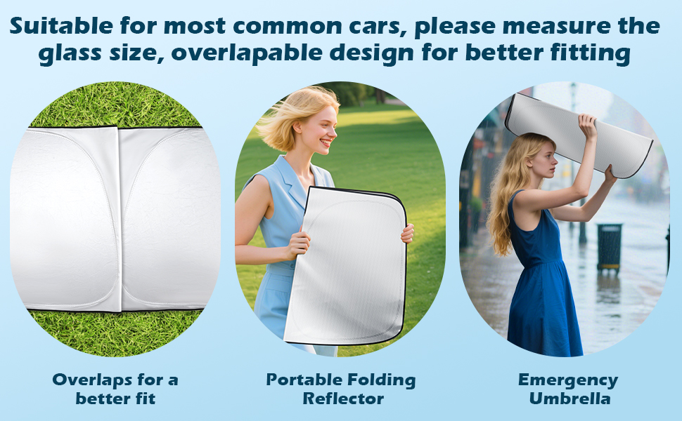 car windshield sun shade