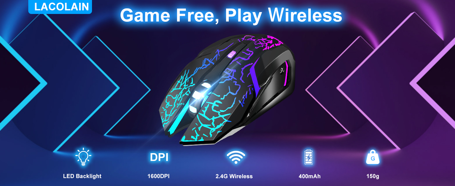 wireless gaming mouse