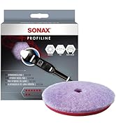 SONAX Hybrid Wool Pad | Heavy Cut Polishing Pad for Dual-Action Machines | Reduces Polishing Time...