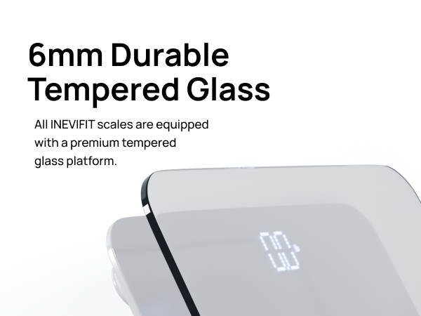 INEVIFIT Premium Bathroom Scale - I-BS002S - Premium A+ - Mobile