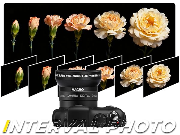 4k digital camera interval photo
