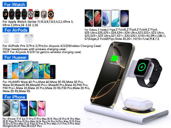 3 in 1 charging station apple