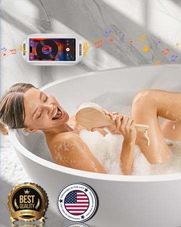 shower phone holder waterproof
