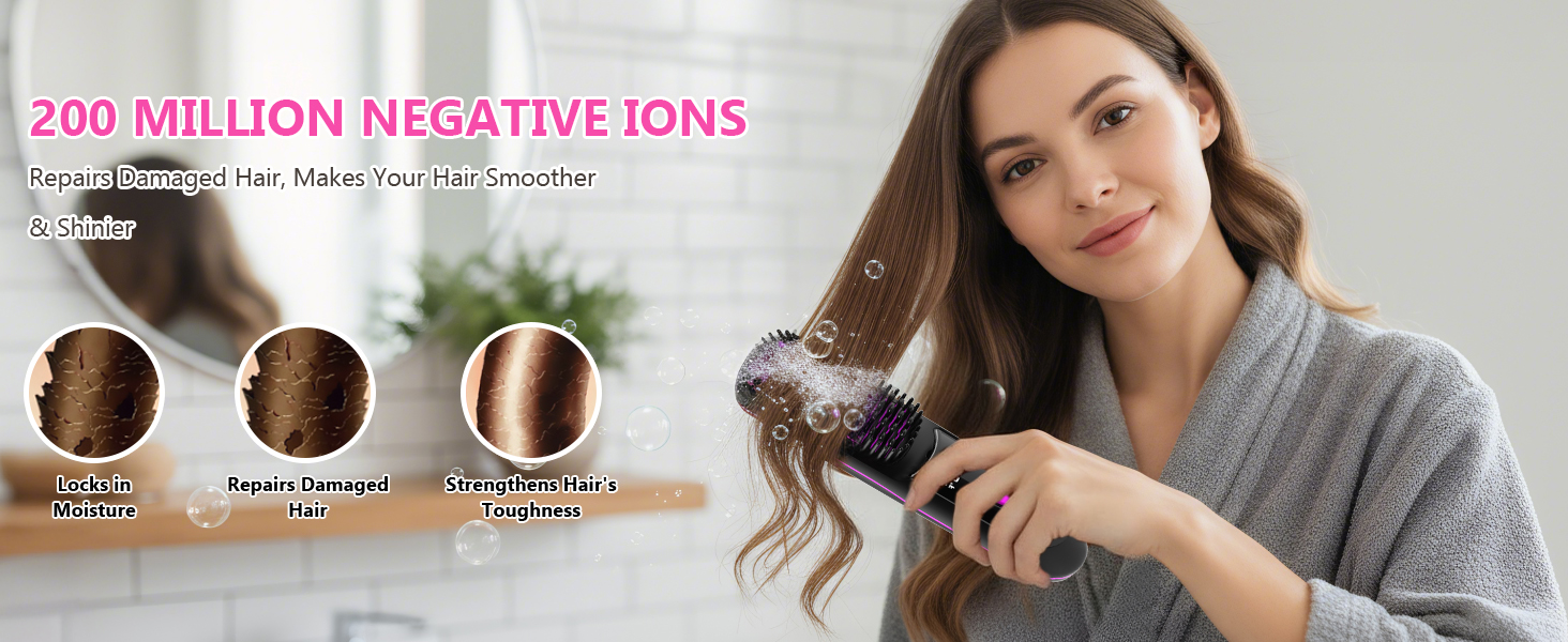 Go Brush Pro Hair Straightener