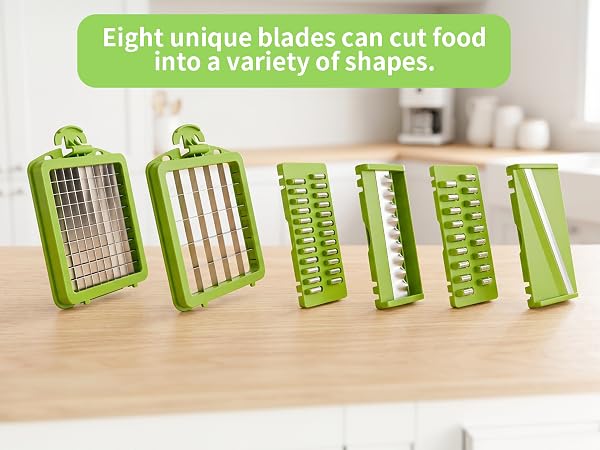 veggie chopper with container and lid