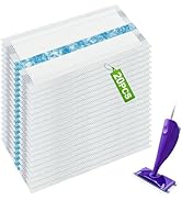 Mop Pads Refills Compatible with Swiffer WetJet Hardwood and Floor Spray Mop,20 Count Disposable ...